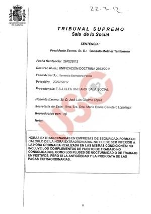 nuevas sentencias del Tribunal Supremo 3