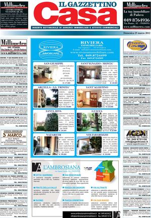 Gazzettino Casa 25/03/2012