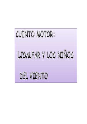 Cuento motor: Ljsalfar y los niños del viento