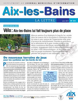 Lettre municipale d'information n°25