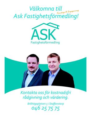 ASK Fastighetsförmedling April 2012