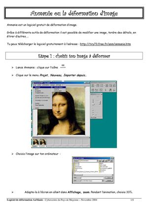 2004 - Anmanie (ou la déformation d'images)