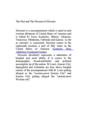 Kentucky Drug Addiction Treatment Centers