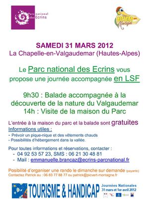 Handi tourisme PACA : Journées Nationales ATH 