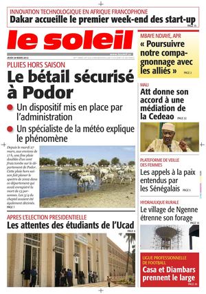 Edition du 29 mars 2012