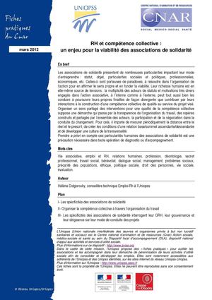 Les compétences collectives