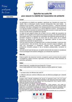 Viabilité des activités et de l’emploi : appréhender globalement la mécanique associative