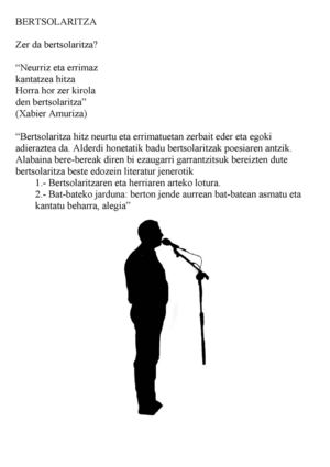 Bertsolaritza