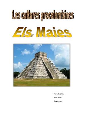 Les cultures precolombines