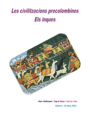 Les cultures precolombines