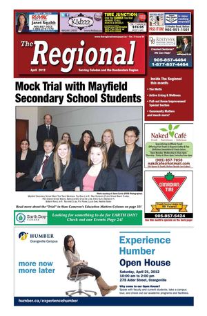 The Regional Newspaper - April 2012
