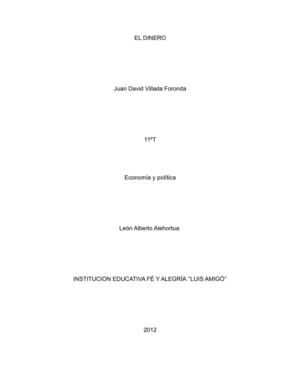 el dinero