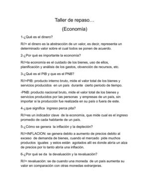 taller de repaso economia