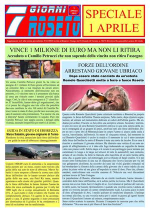7 giorni Roseto - Speciale 1 aprile 2012