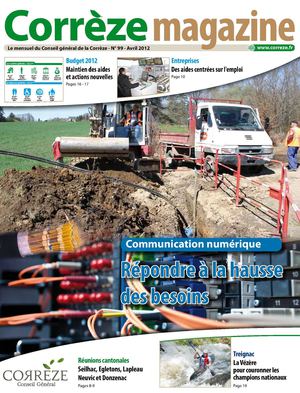 Corrèze Magazine n°99 avril 2012