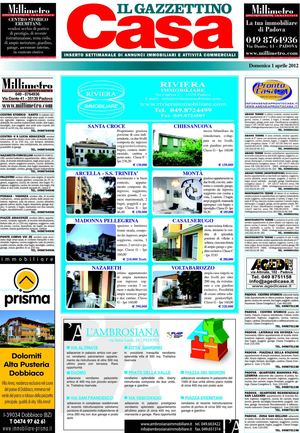 Gazzettino Casa 01/04/2012