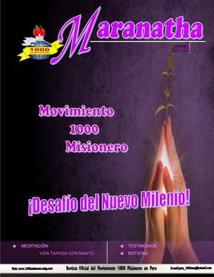 REVISTA MARANATHA 1