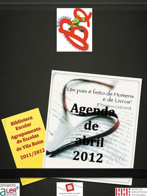 Agenda BE Vila Boim abril 2012