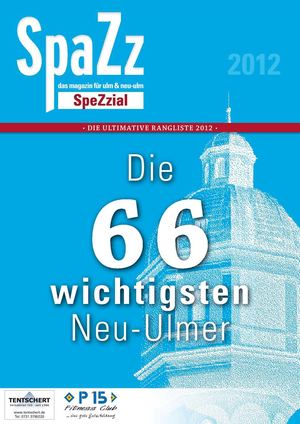 SpaZz-SpeZzial: Die 66 wichtigsten Neu-Ulmer