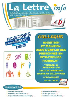 L@ Lettre INFO n°11 novembre 2011 