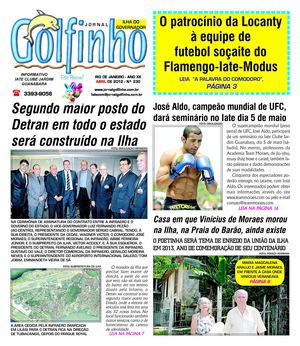 Jornal Golfinho - Edição de Abril