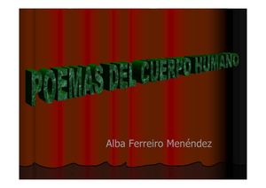 Poemas del cuerpo humano