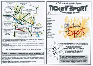 programme des activités sportives des vacances d'avril à Orthez