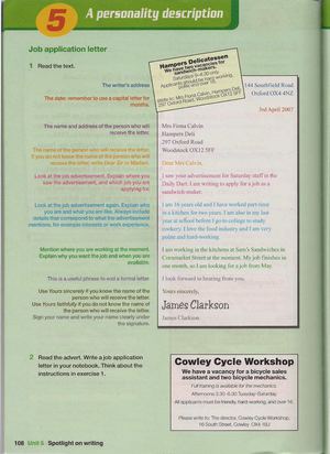 Writing a formal letter