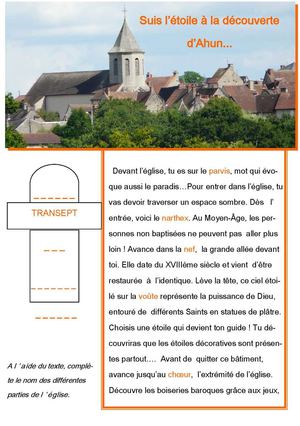 Suis l'étoile à la découverte d'Ahun