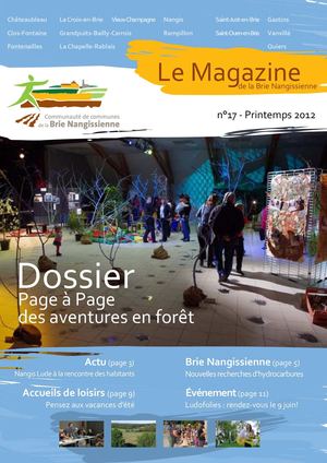 Le Magazine de la Brie Nangissienne n°17 - Printemps 2012