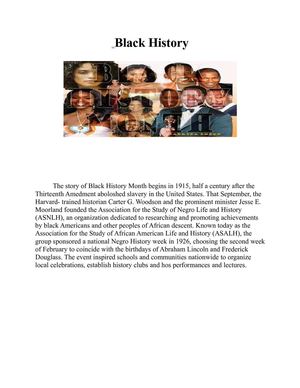 Black History 