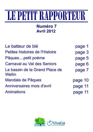 Le petit rapporteur n°7