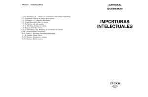 Imposturas intelectuales