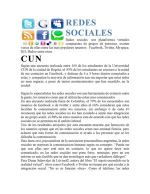 "Redes Sociales"