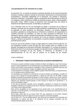 Conceptualizando las TIC