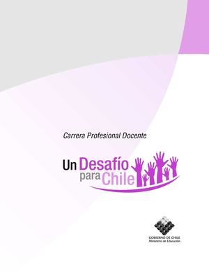 Carrera profesional docente: Un desafío para Chile