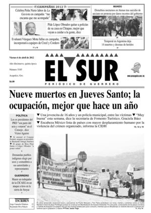 El Sur 6 de abril de 2012