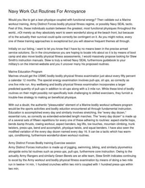 Navy Daily Routine Order Calaméo - Navy Work Out Routines For Annoyance