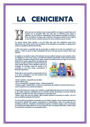 Cuento la Cenicienta
