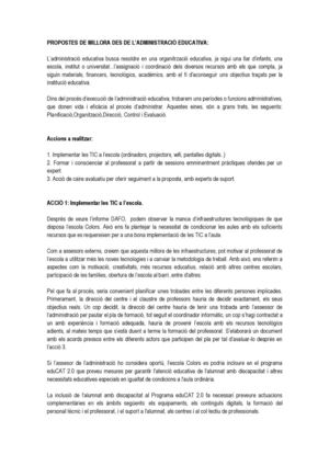 Propostes de millora - punt 3