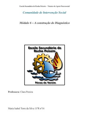 CIS - A construção do Diagnostico.