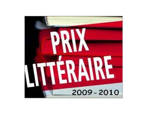 Prix littéraire 2009-2010 Diapo
