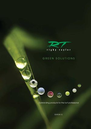 Rigby Taylor 2011 Product Brochure