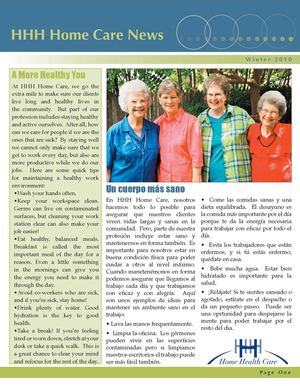 Home Care Winter 2010