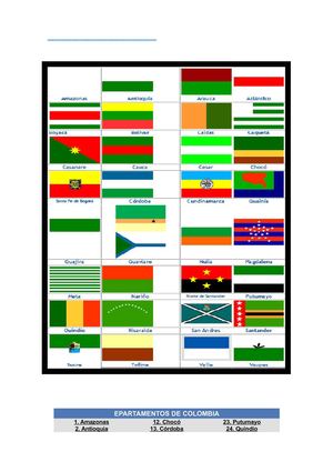 DEPARTAMENTOS Y CAPITALES