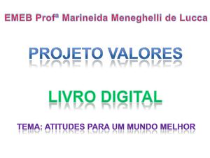 Projeto Valores