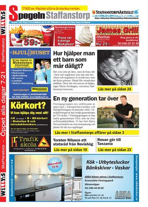 Spegeln Staffanstorp april 2012 