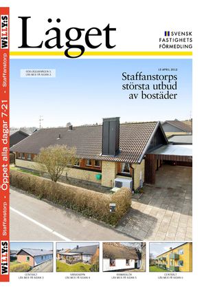 Svensk Fastighetsförmedling april 2012