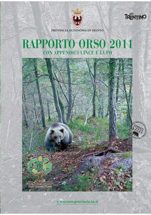RAPPORTO ORSO 2011 con appendici Lince e Lupo