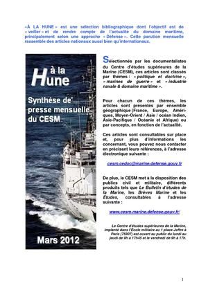 HUNE MARS 2012